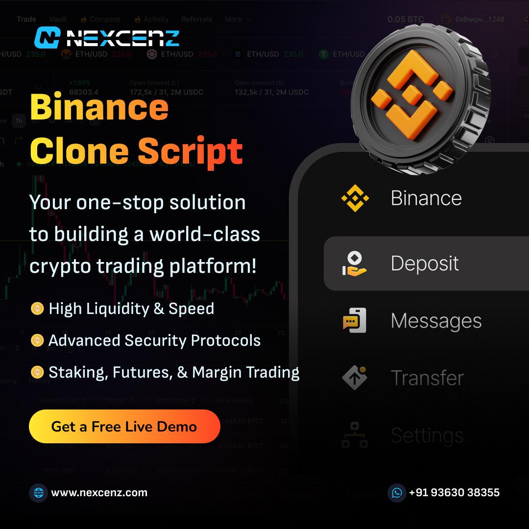 Binance Clone Script