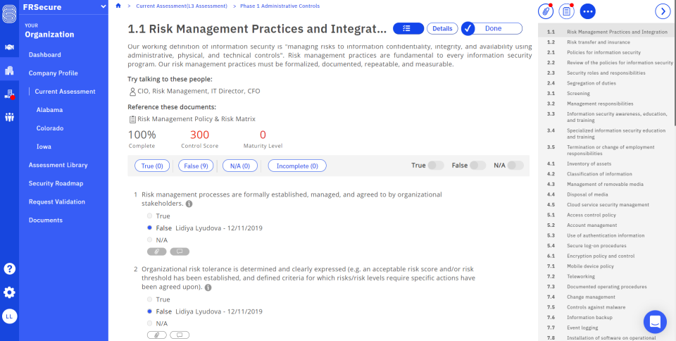 Vendor Organization