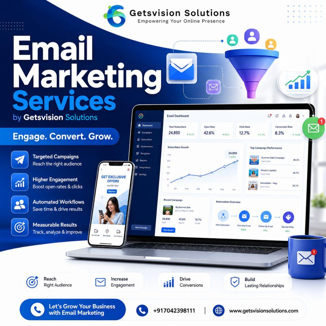 Email Marketing Services By Getsvision Solutions