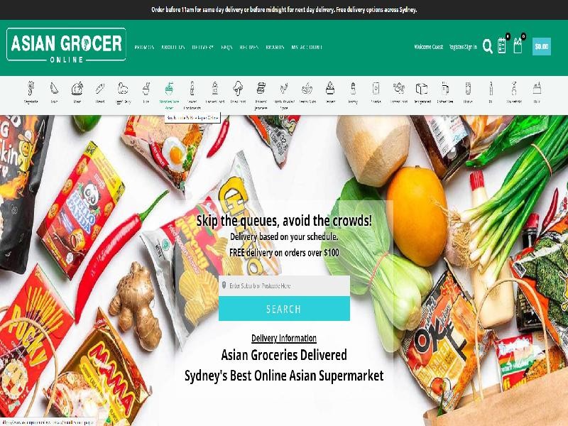 Asian Grocer Online Image
